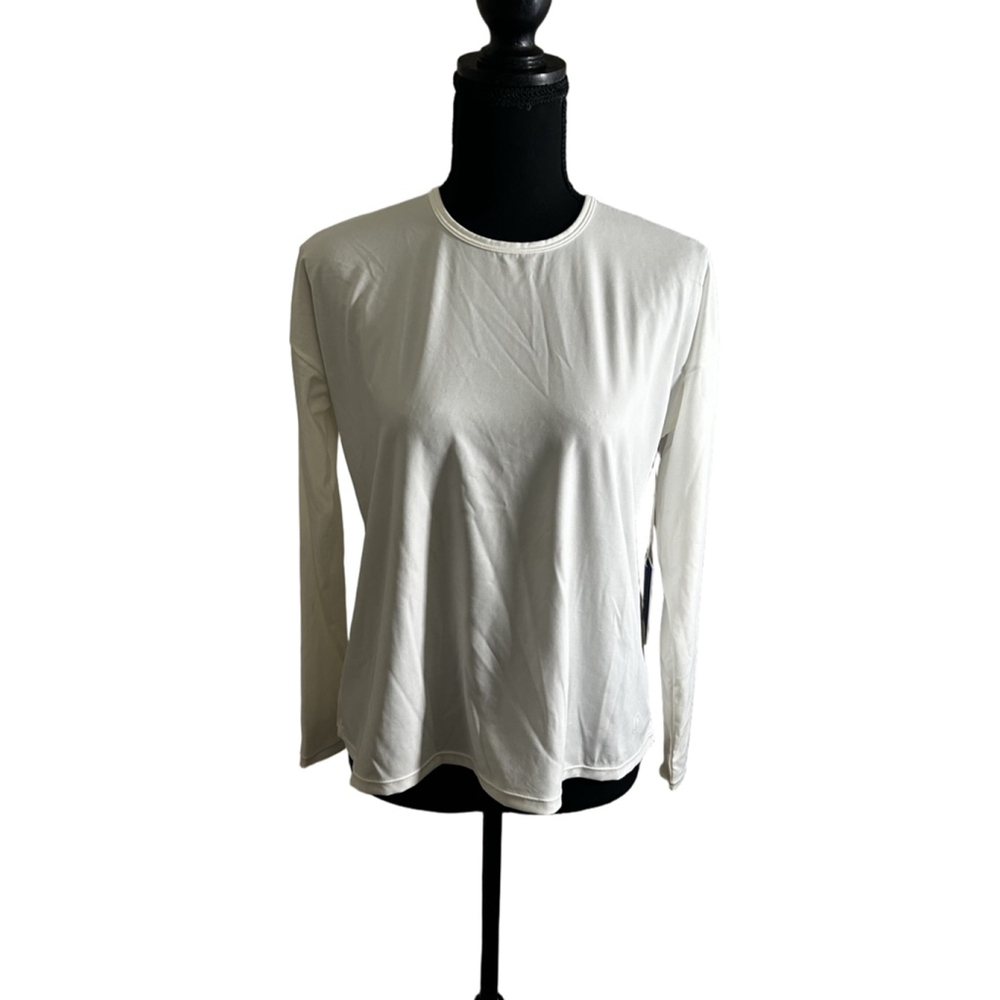 Addison Bay Chancellor Long Sleeve Top X-Small White NWT